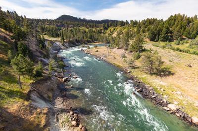 Yellowstone River. Snowpack in the Yellowstone area is melting earlier, leading to a decline in summer streamflows.