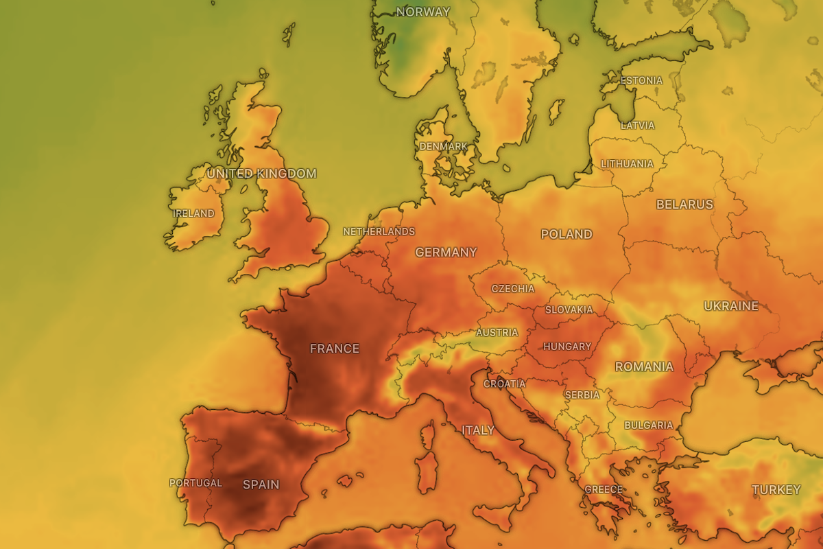 Europe Faces Record Heat for Second Month in a Row
