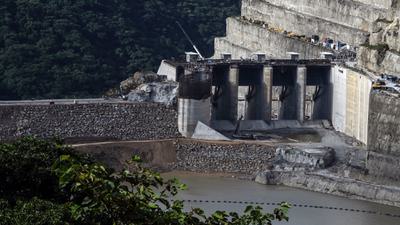 Landslides at the construction site of the Ituango Dam in Colombia forced the evacuation of at least 25,000 people in April.