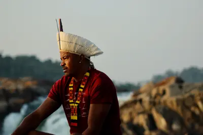 Giliarde Juruna, chief of Muratu village in the Volta Grande.