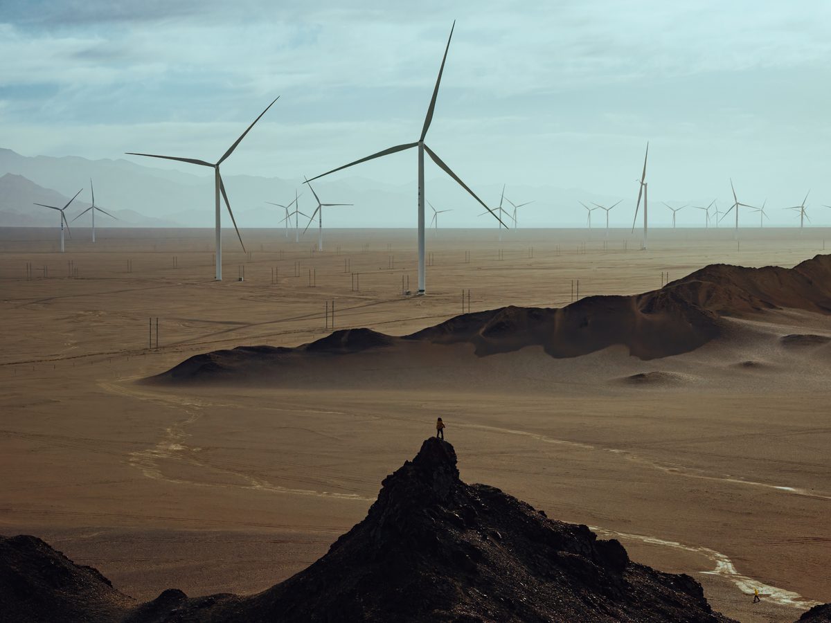 Photos Capture the Breathtaking Scale of China's Wind and Solar Buildout
