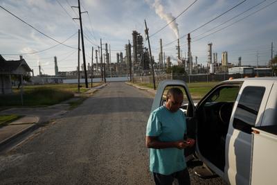 Hillcrest, a predominantly Black and Latino neighborhood in Corpus Christi, Texas, that is surrounded by petrochemical plants. One such facility was granted a two-year exemption from the HON rule.