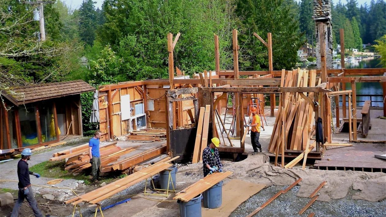 Building Deconstruction Deconstructing Buildings: The Quest for New Life for Old Wood - Yale E360