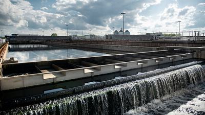 The Schönerlinde wastewater treatment plant outside Berlin.