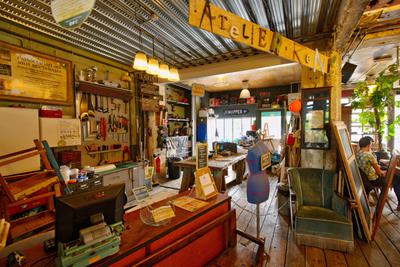 La Recyclerie, a Repair Café and restaurant in a former train station in Paris.