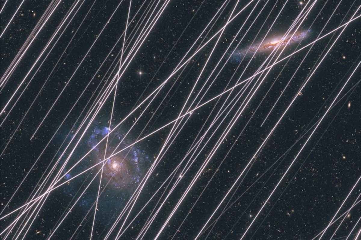 Growing Number of Satellites Will Leave Streaks on Photos from Space Telescopes