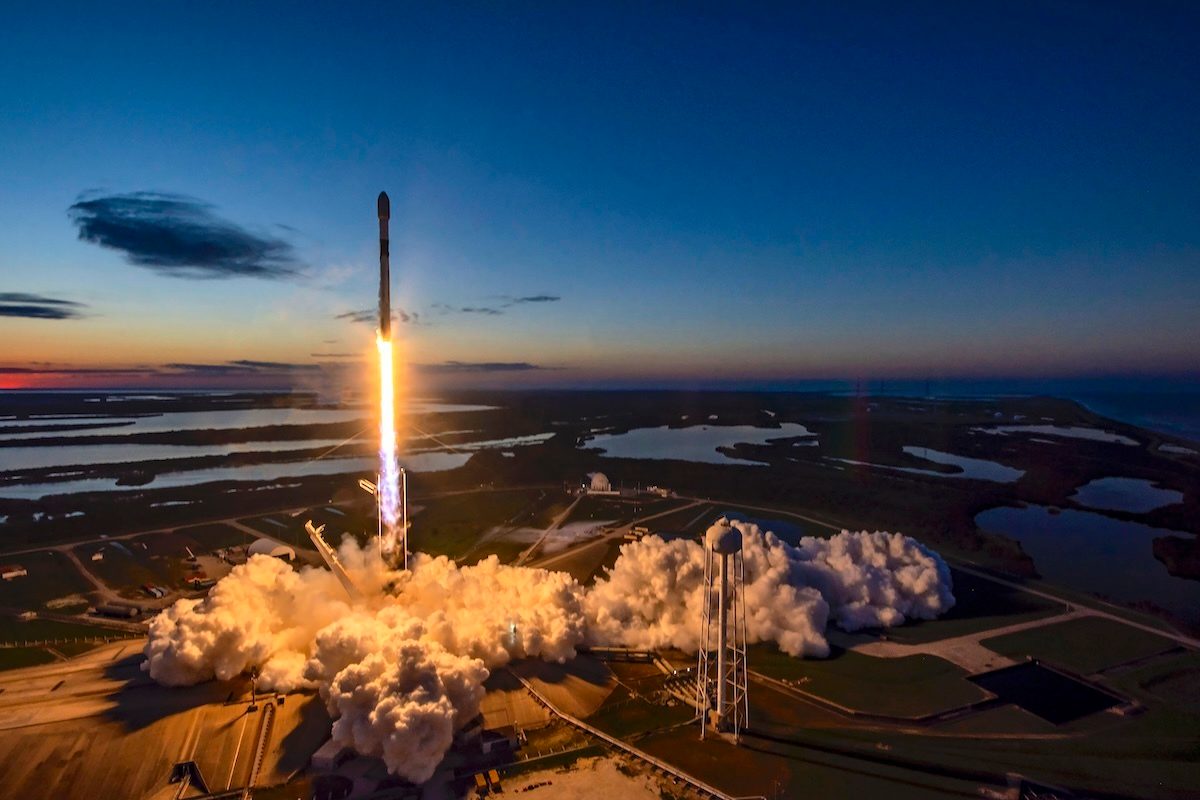 Record Number of Objects Launched Into Space Last Year