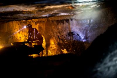 The Sewell R Mine, an underground coal mine in Yukon, West Virginia.